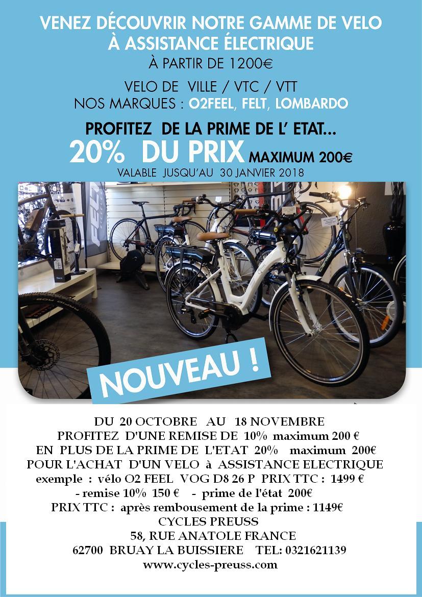 New pub velo elec